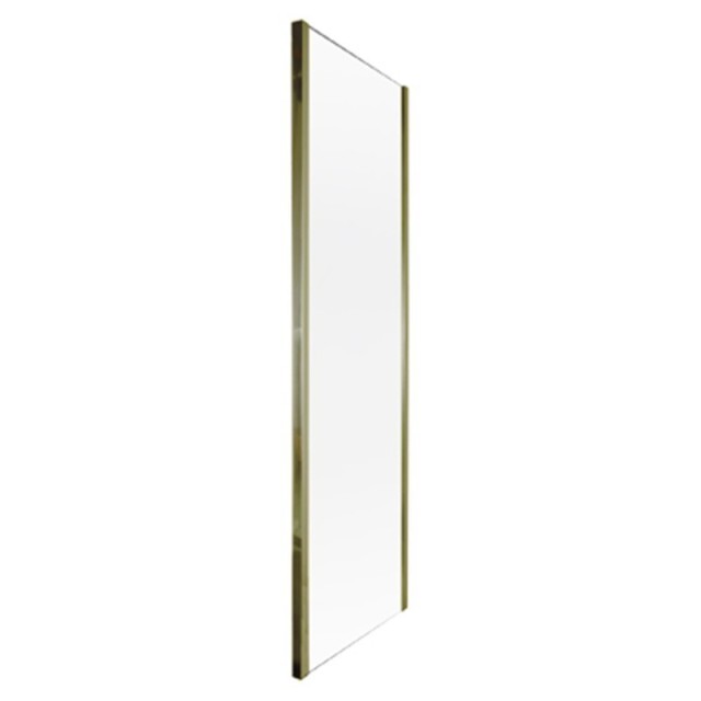Vetro fisso in vetro temperato opaco 6mm per combinazione profili oro