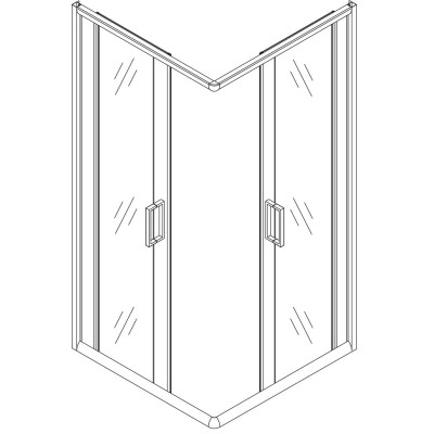 Scheda tecnica Box doccia angolare