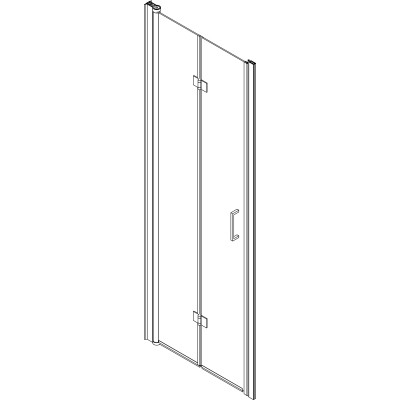 Scheda tecnica doccia porta pieghevole