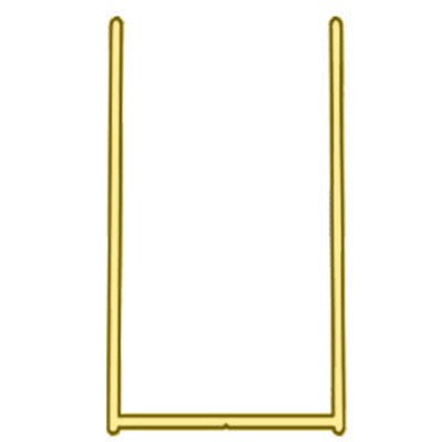 Profilo muro per box doccia, nicchia, doppia nicchia gold H190 cm