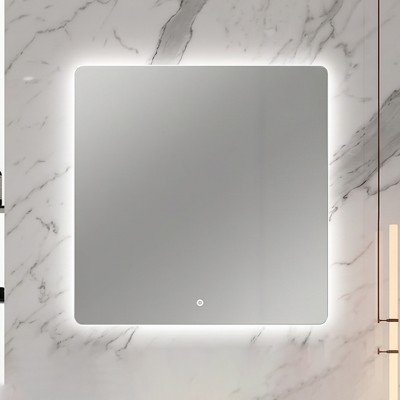 Specchio Bagno Retroilluminato a LED con Interruttore Touch 60x80 / 70x90 cm